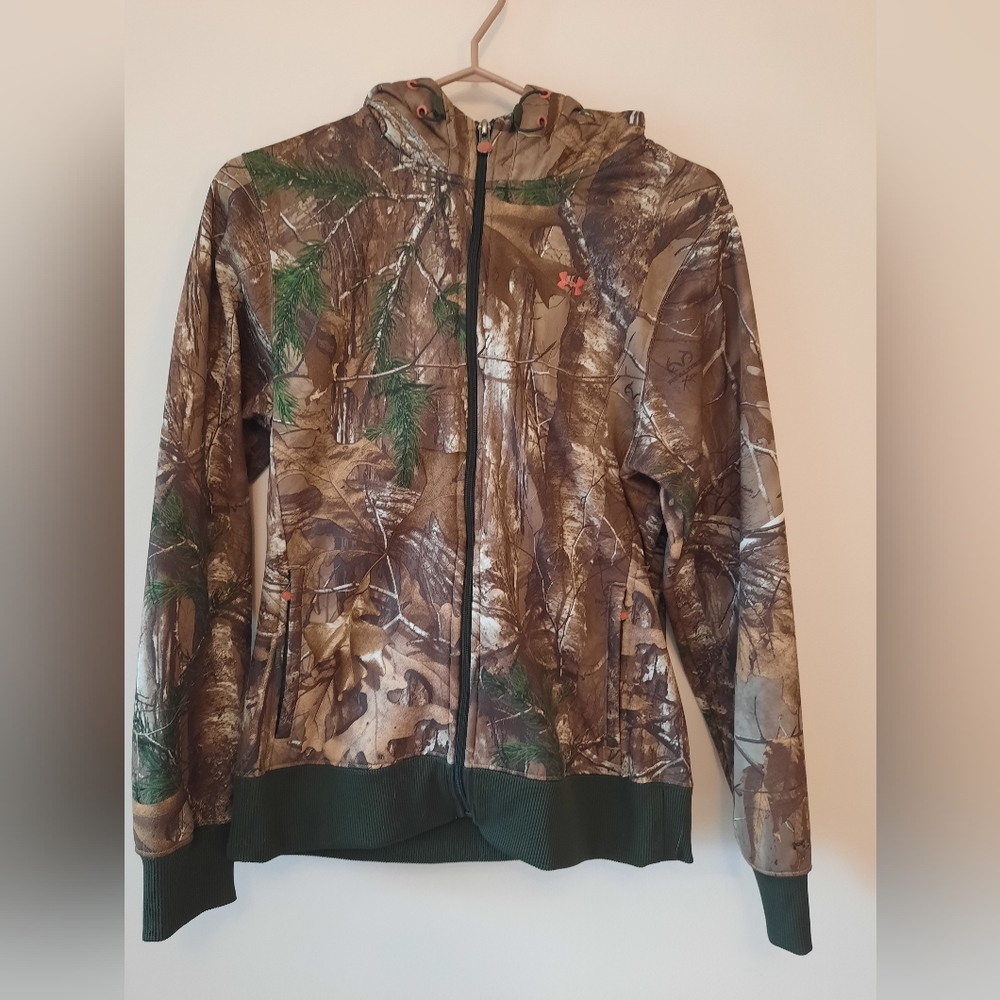 Camo Under Armour Zip-up Hoodie